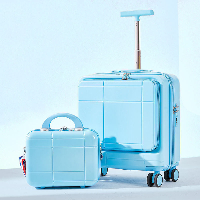 Universal Small Carry-On Travel Case with Lock – Waterproof, Anti-Theft, Shock Resistant, Medium to Hard
