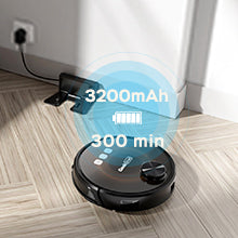 Geek Smart L8: LDS Navigation Robot Vacuum & Mop, Wi-Fi Connected, Selective Room Cleaning, 2700 PA Suction, Ideal for Pets & Larger Homes