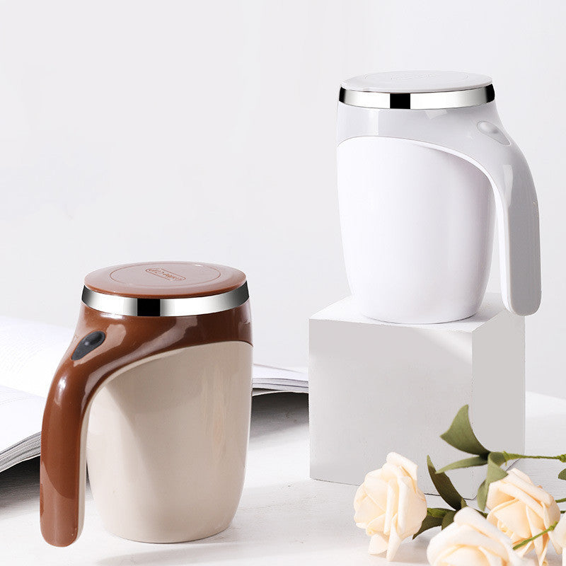 Automatic Self-Stirring Coffee Mug | Leakproof, Portable, Food-Grade Stainless Steel Travel Mug