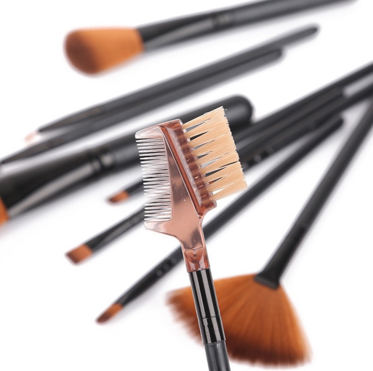 Makeup brush set 12 makeup brushes