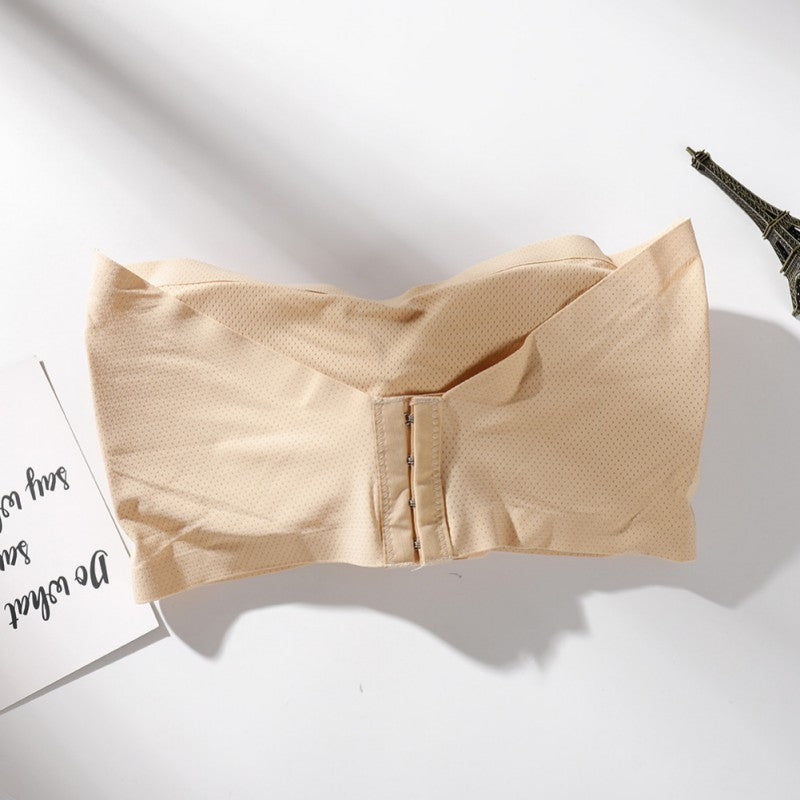 Breathable strapless underwear