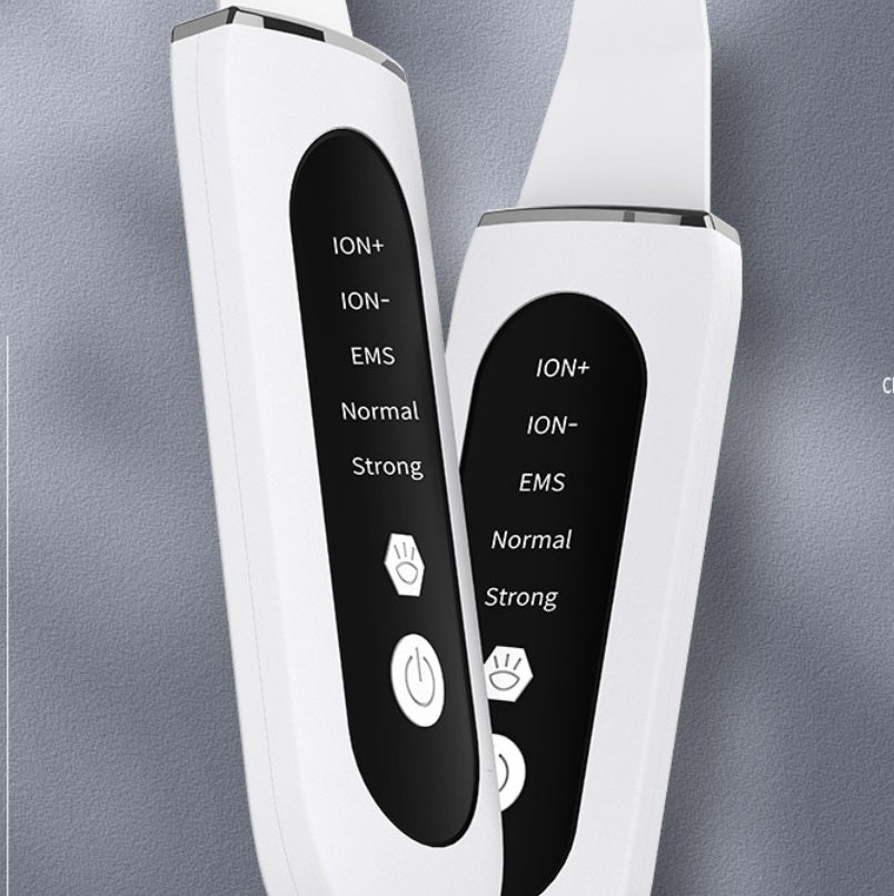 Pore Cleaner & EMS Beauty Device – Red/Blue Light Skin Cleanser with Ion Technology | 5-Mode Facial Tool