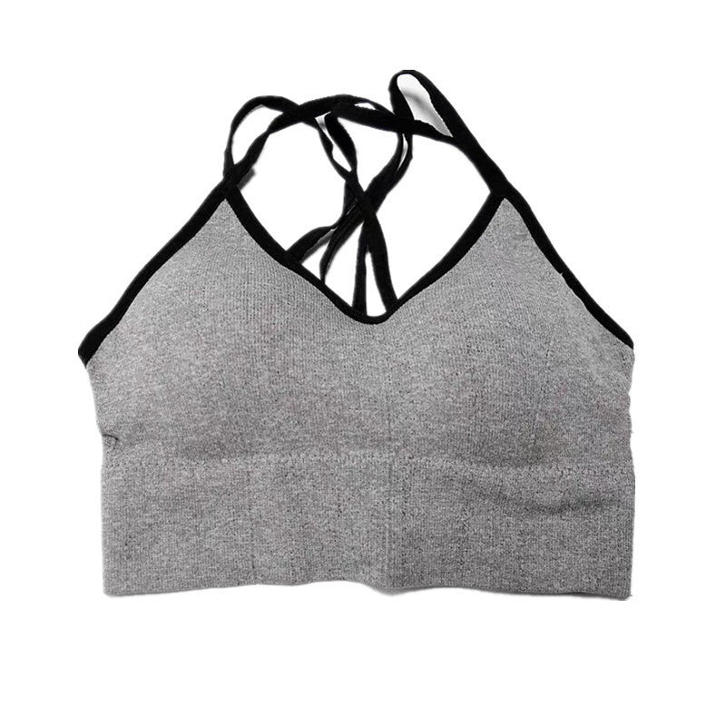 Anti-Glare Non-Steel Ring Sports Anti-Shock Beautiful Back Underwear