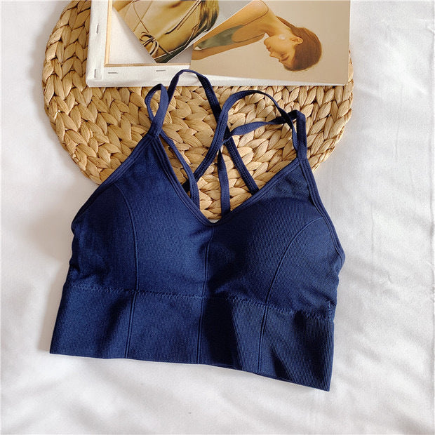 Anti-Glare Non-Steel Ring Sports Anti-Shock Beautiful Back Underwear