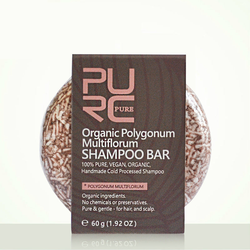 Dandruff Defense & Oil Control Handcrafted Soap with Spot Fleece-Flower Root & Ginger: Purify & Nourish