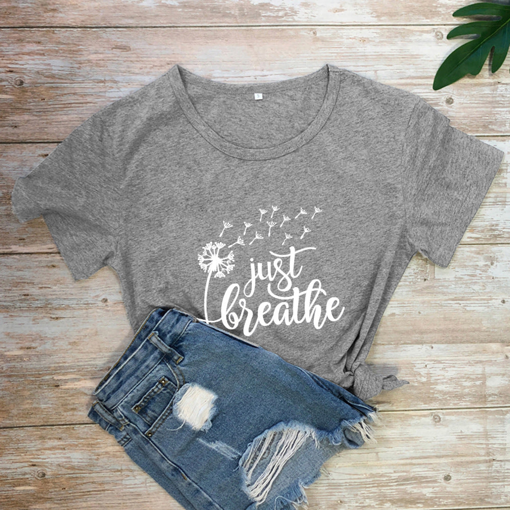 Dandelion Elegant Women's Short-sleeved Summer Top