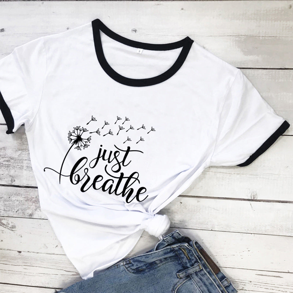 Dandelion Elegant Women's Short-sleeved Summer Top