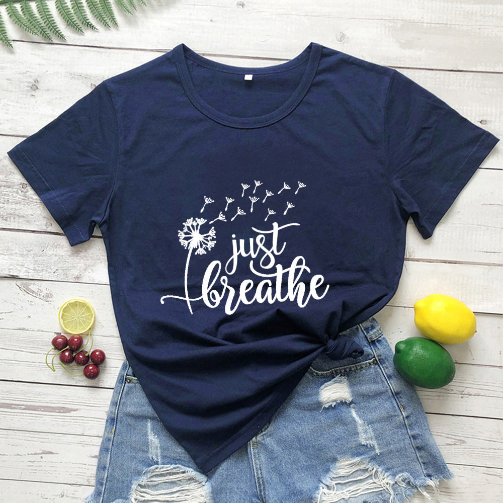 Dandelion Elegant Women's Short-sleeved Summer Top
