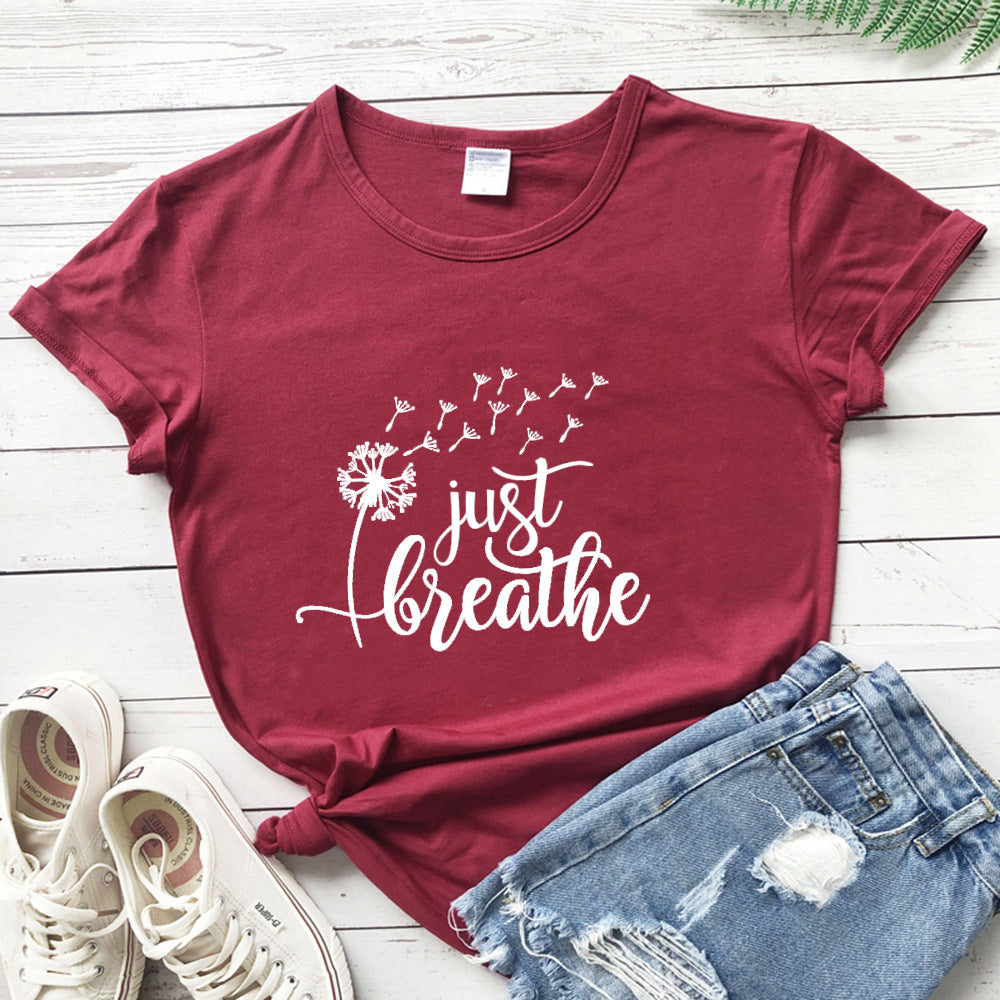 Dandelion Elegant Women's Short-sleeved Summer Top