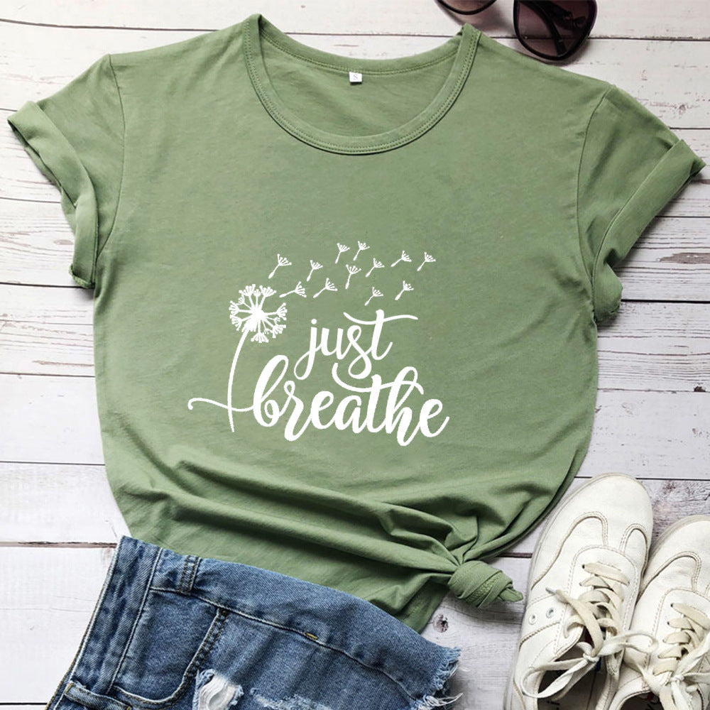 Dandelion Elegant Women's Short-sleeved Summer Top