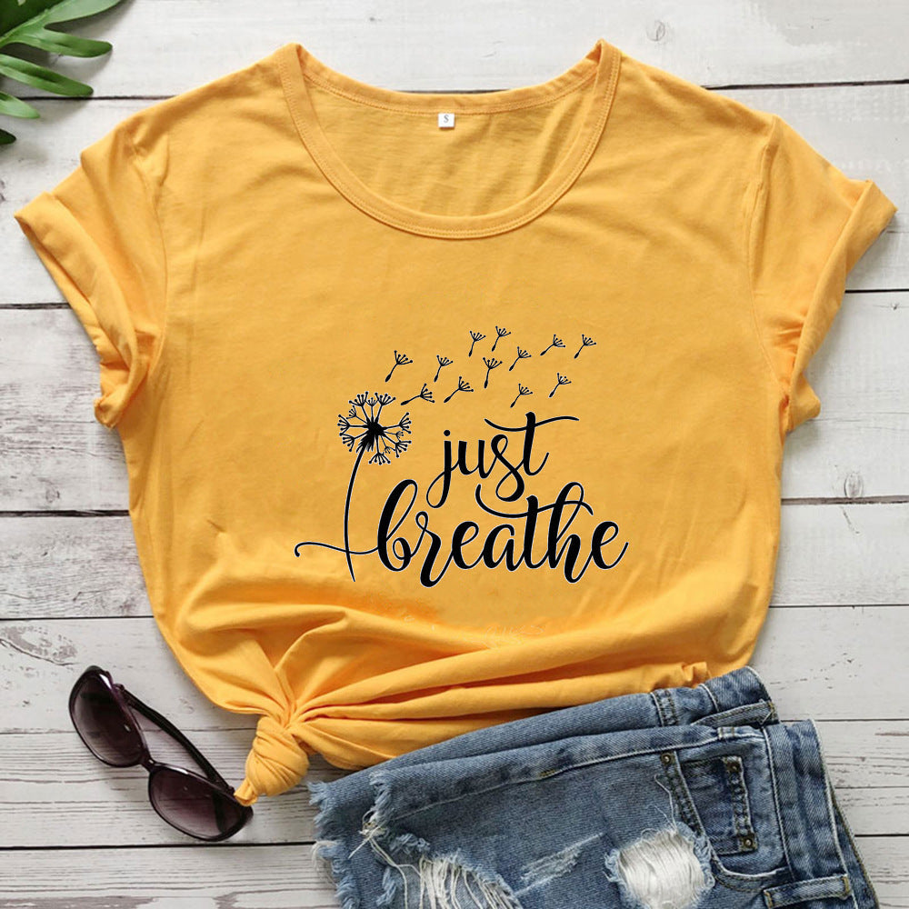 Dandelion Elegant Women's Short-sleeved Summer Top