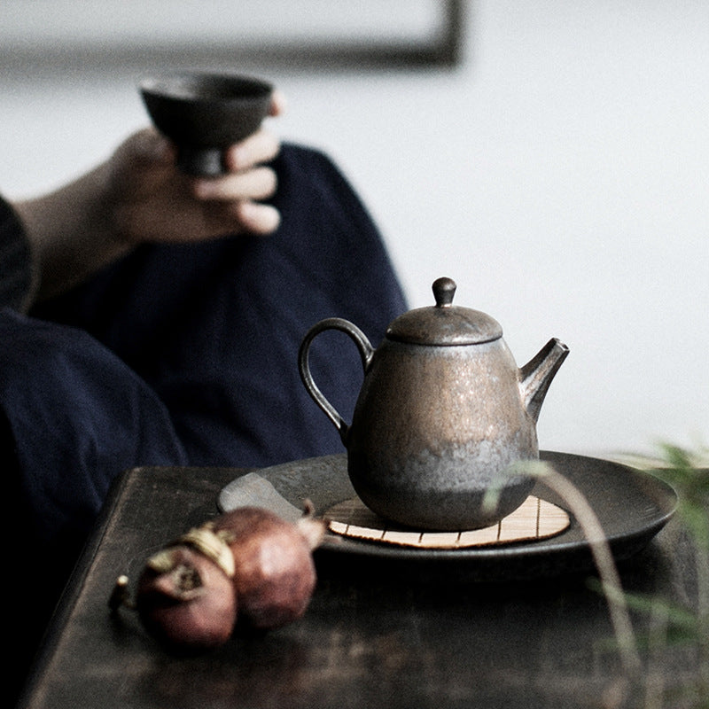 Tranquil Stream Ceramic Tea Maker - Modern Pottery Tea Set