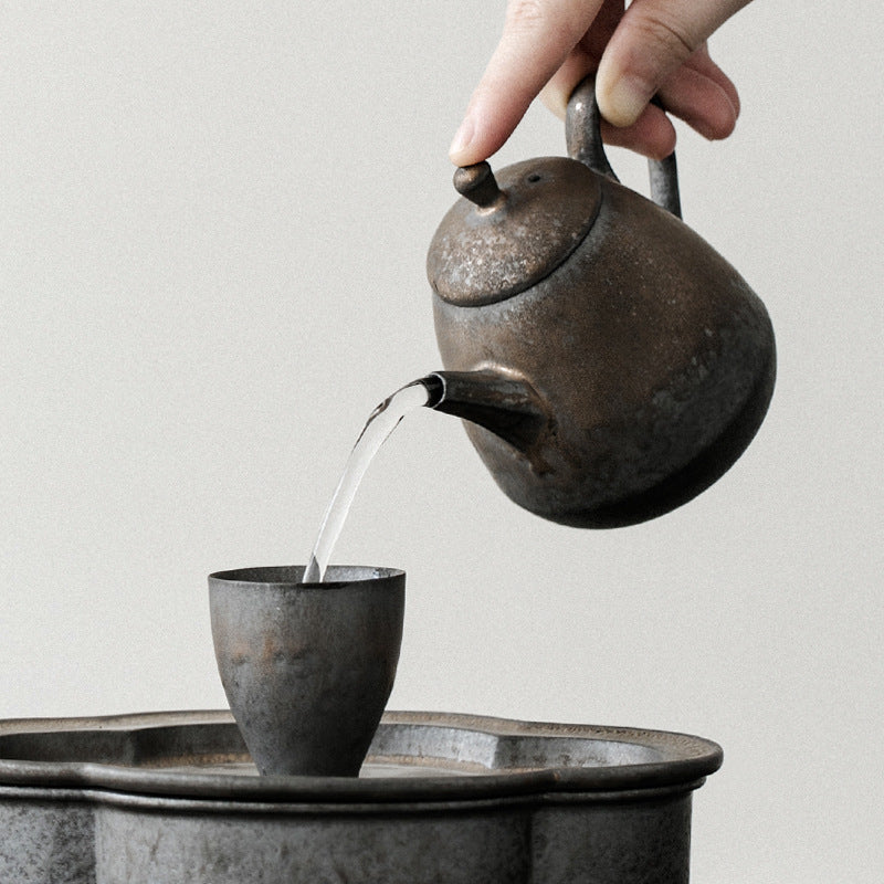 Tranquil Stream Ceramic Tea Maker - Modern Pottery Tea Set