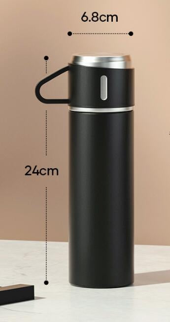 AutoPure 500ml Stainless Steel Vacuum Cup - Premium Business Travel Companion