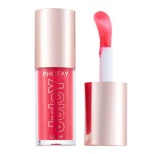 PHOFAY Juicy Lip Oil – Ultra-Hydrating Non-Sticky Gloss (8 Colors + 4 Sets)