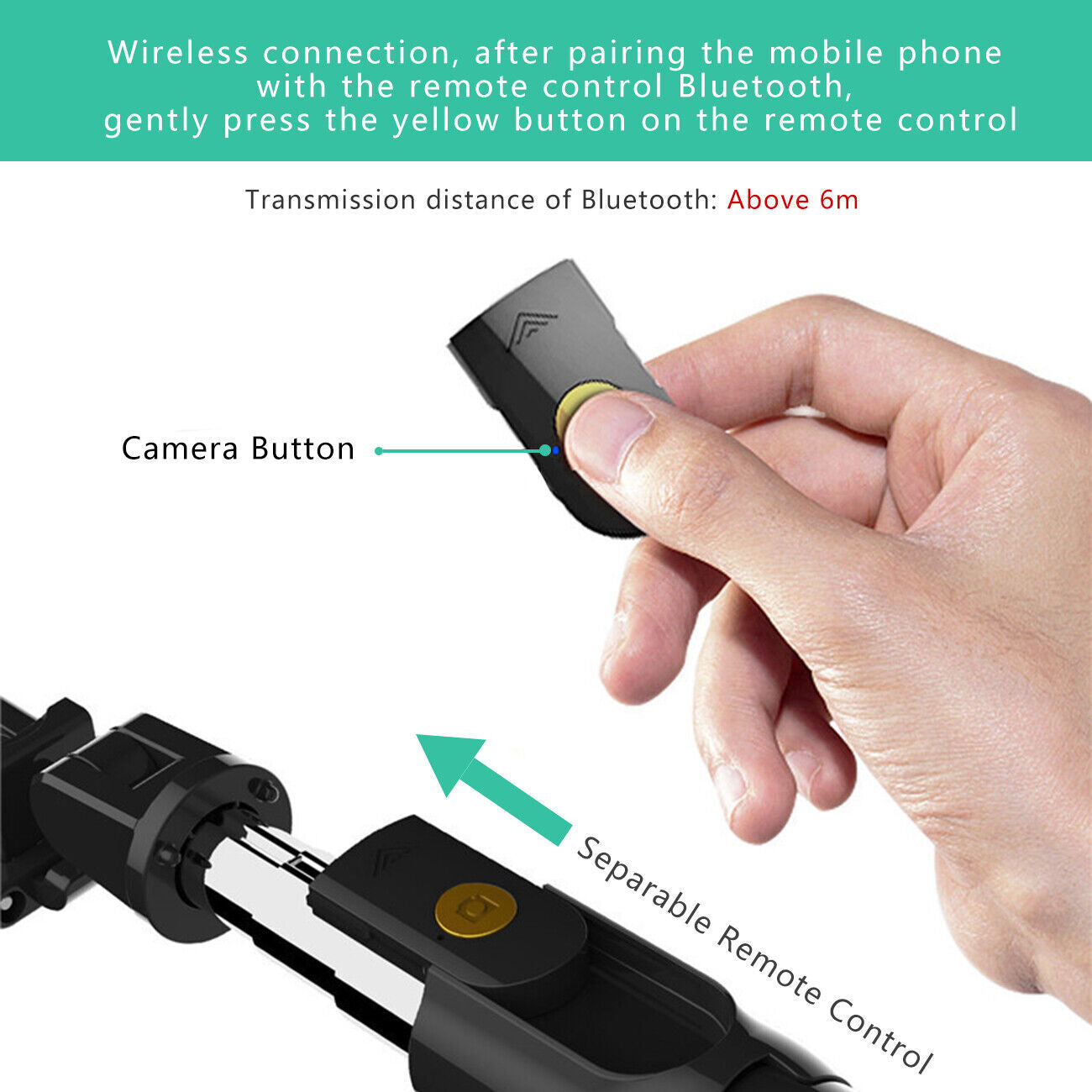 3-in-1 Universal Selfie Stick Tripod with Bluetooth Remote – Adjustable Stand for All Phones