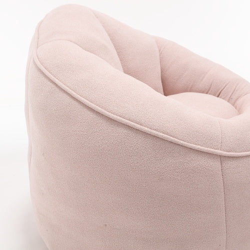 Bedding Bean Bag Sofa Chair High Pressure Foam Bean Bag Chair Material With Padded Foam Padding Compressed Bean Bag With Footrest