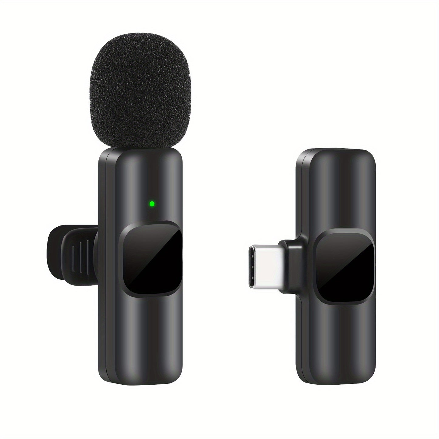 Wireless Lavalier Microphone for iPhone & iPad – Clip-On Cordless Lapel Mic, Omnidirectional Condenser for Interviews, Video Recording, Vlogs, YouTube & Podcasts