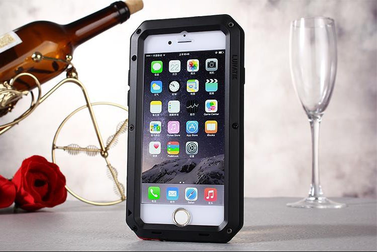 Metal Three-proof Shell 13p Drop-resistant Phone Case 12 Waterproof PLUS Case