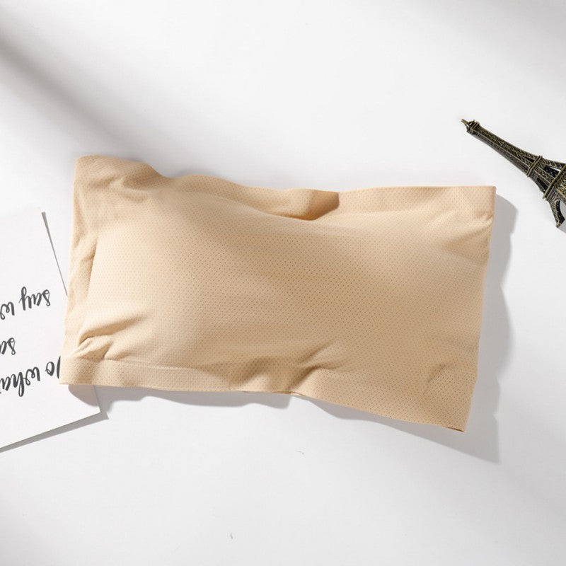 Breathable strapless underwear