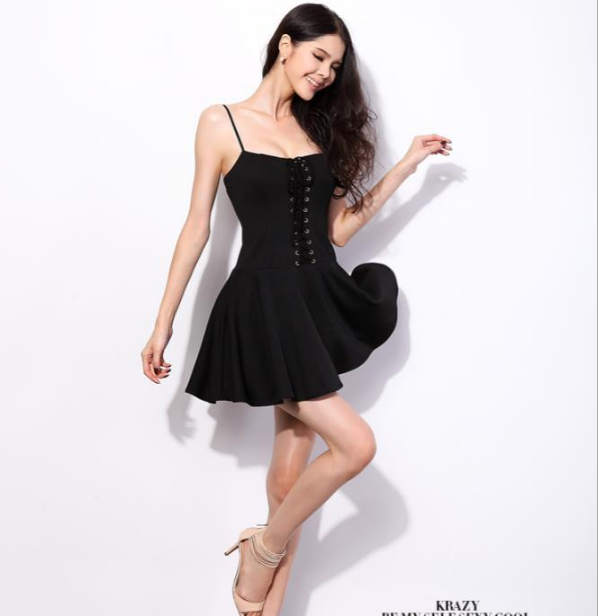 Japanese-inspired Sexy Low-cut Lace High Waist