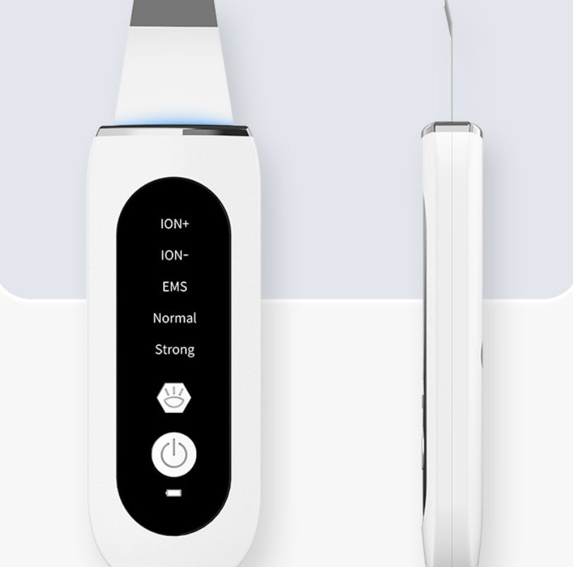 Pore Cleaner & EMS Beauty Device – Red/Blue Light Skin Cleanser with Ion Technology | 5-Mode Facial Tool