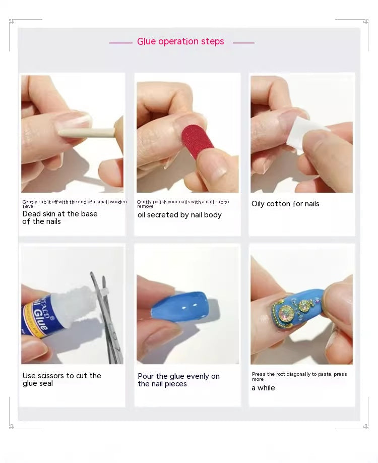 Passionate Red Cat’s Eye Press-On Nails with Crown and Heart Designs - Wedding & Party Ready
