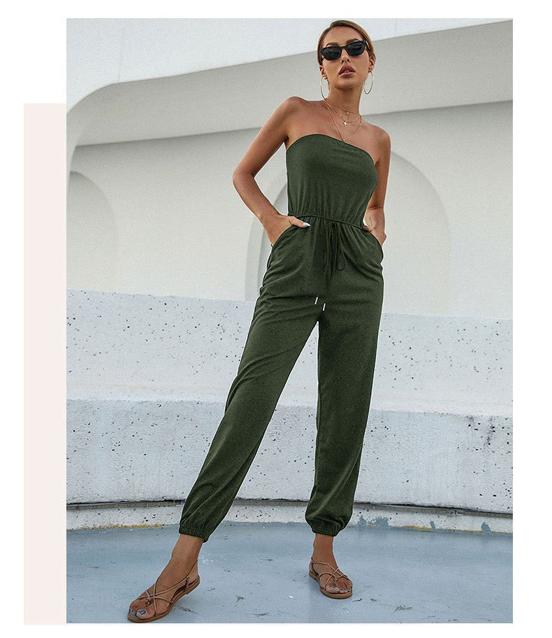Versatile Commuter Sleeveless Polyester Bodysuit for Women