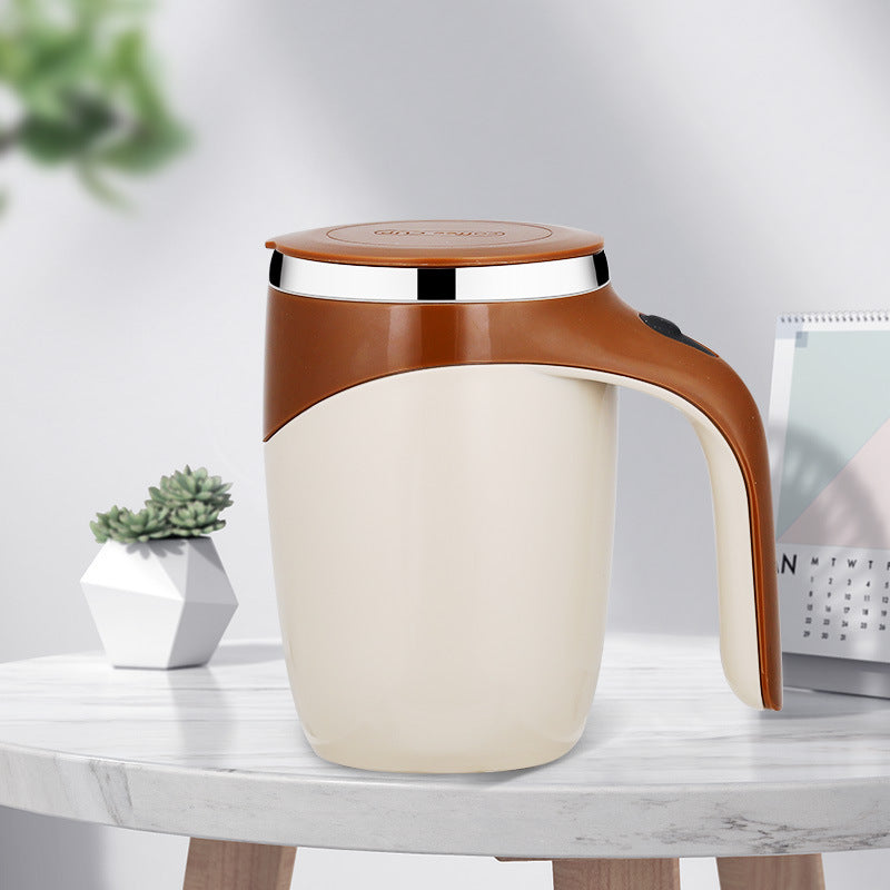 Automatic Self-Stirring Coffee Mug | Leakproof, Portable, Food-Grade Stainless Steel Travel Mug