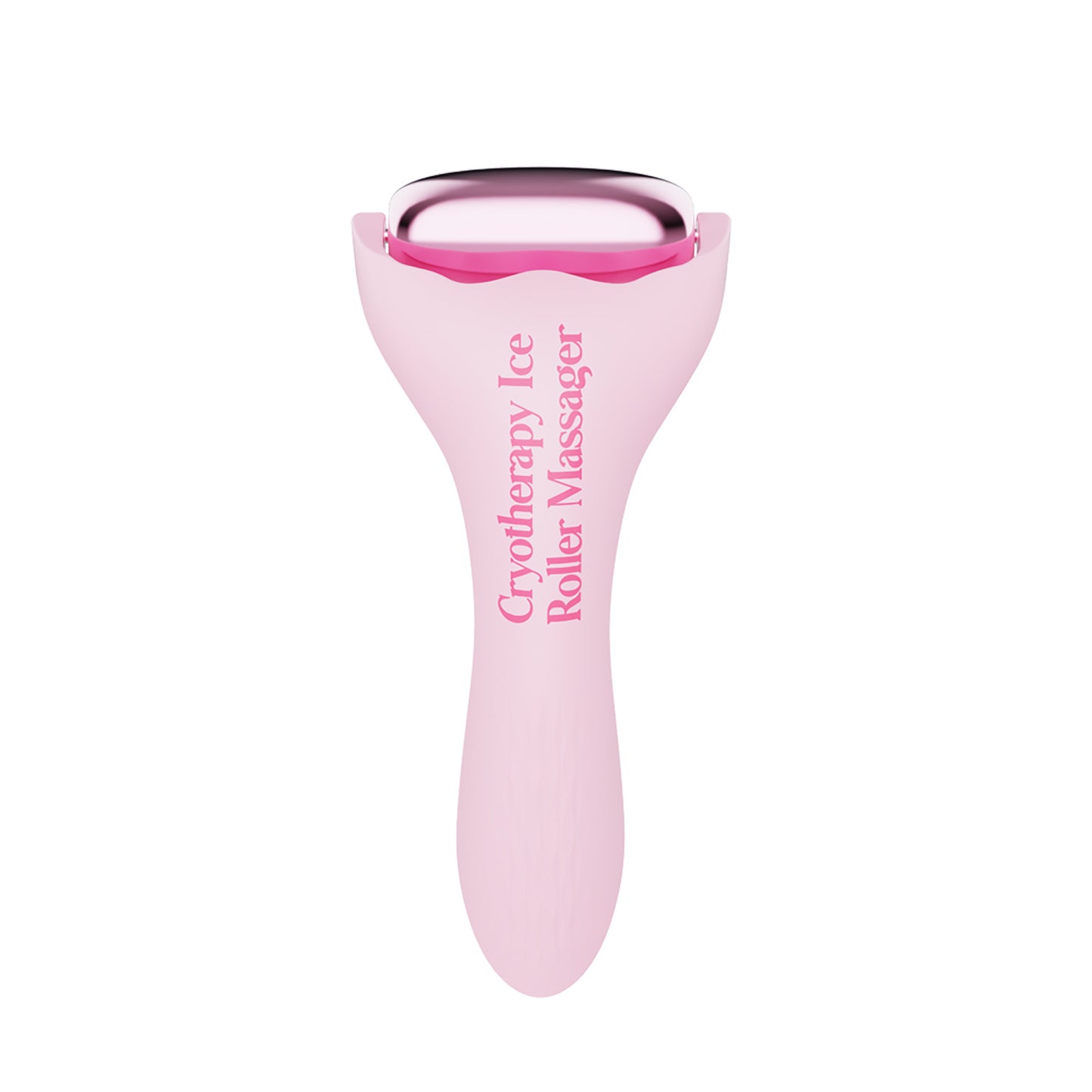Pink Ice Roller – Beauty Instrument for Facelift, Puffiness & Product Absorption