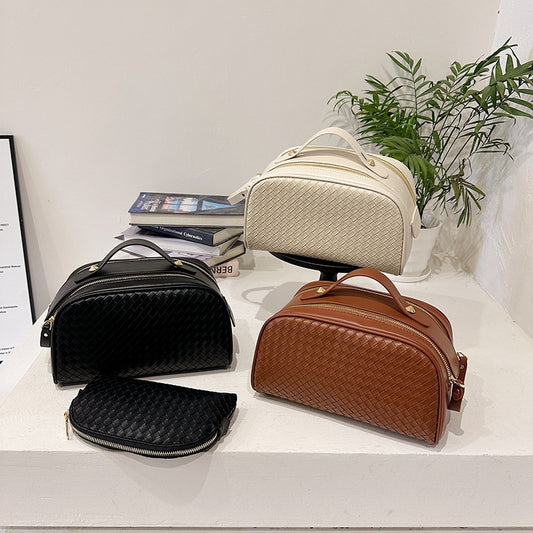 Luxury Travel Wash Bag – Large Capacity PU Toiletry Case | Waterproof, Telescopic, Multi-Use Organizer