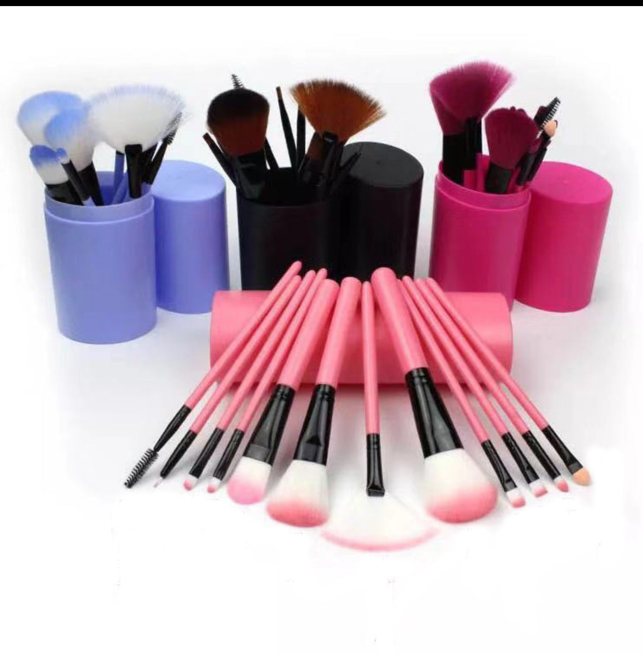 Makeup brush set 12 makeup brushes