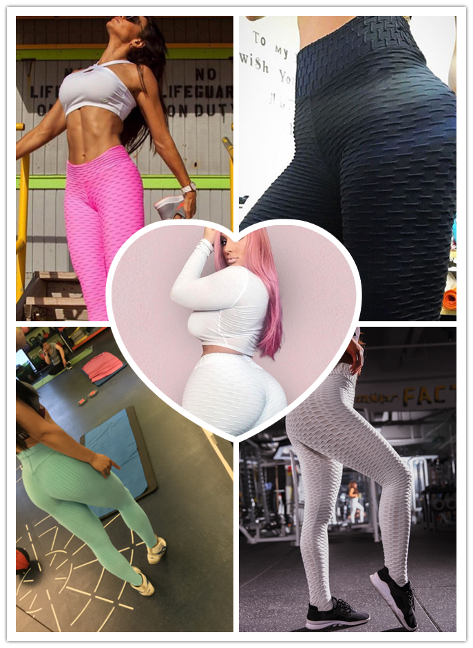 Cozy Fashion Pocketless Slimming Booty Lifting Anti-Cellulite Scrunch Leggings