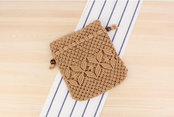 Knitted Tassel Bag Beach Women Bag woven Bag