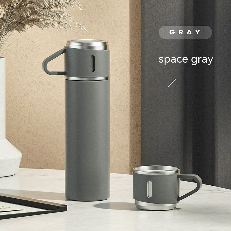AutoPure 500ml Stainless Steel Vacuum Cup - Premium Business Travel Companion