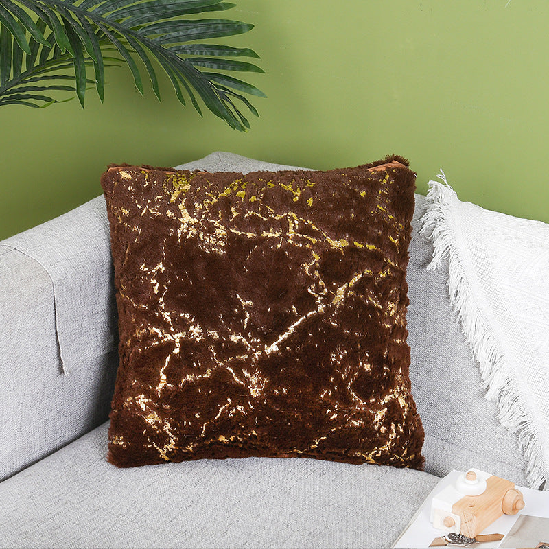 Fashion Plush Nordic Luxury Gilded Pillow