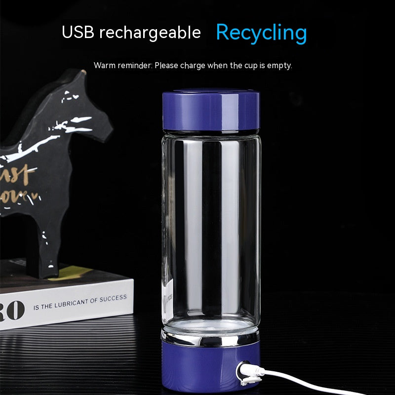 Small Molecule Electrolytic Hydrogen-rich Health Cup Oxygen-enriched Water Glass