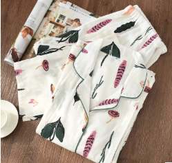 Sleepwear Cotton 100% Thin Maternity Wear Pajama Set