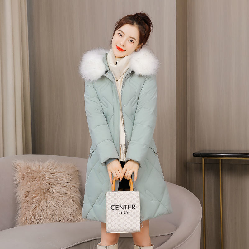 Thickened Western-style Cotton-padded Jacket Plus Size Slimming Warm