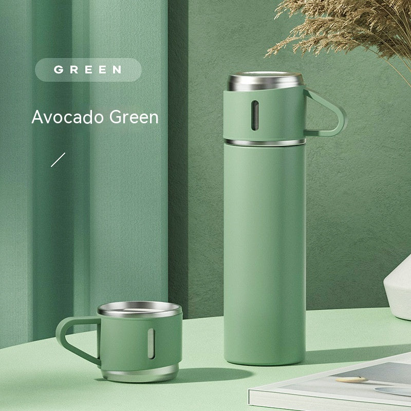 AutoPure 500ml Stainless Steel Vacuum Cup - Premium Business Travel Companion