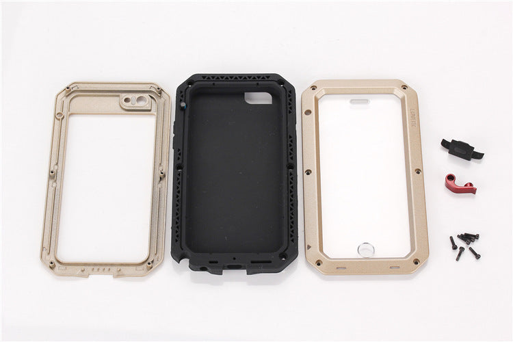 Metal Three-proof Shell 13p Drop-resistant Phone Case 12 Waterproof PLUS Case