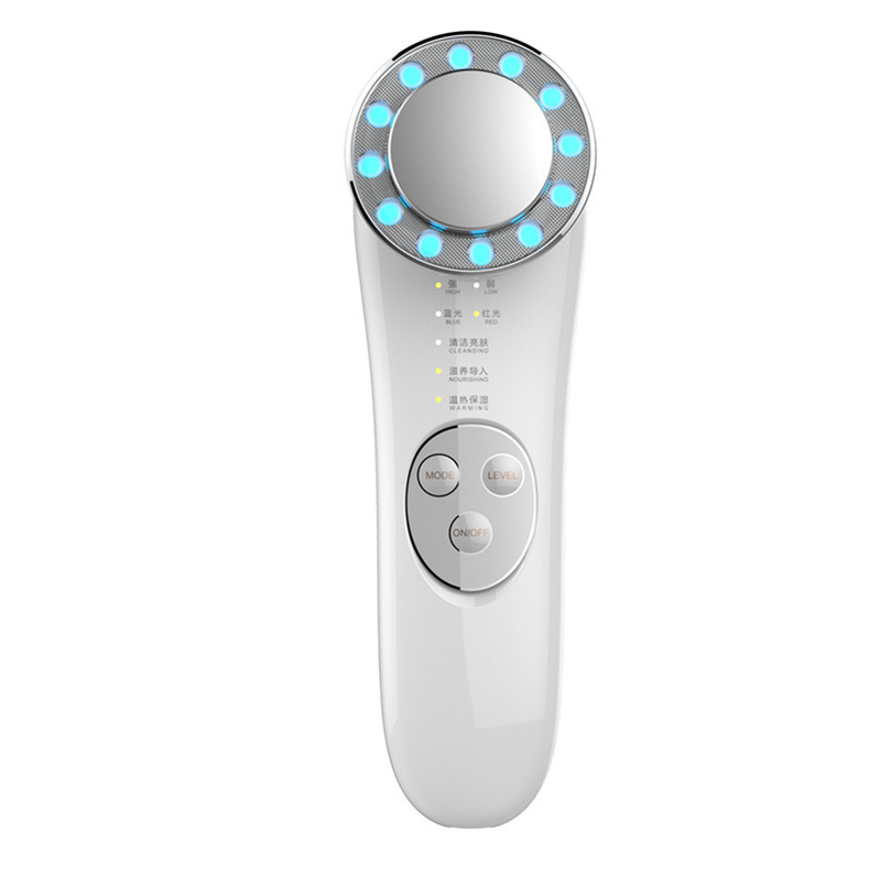 7-in-1 Facial Lifting & Tightening Machine – EMS Microcurrent + Red/Blue Light Therapy | High-Frequency Skin Firming Tool