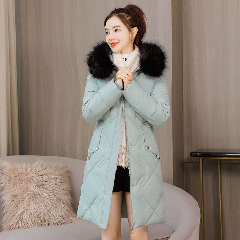 Thickened Western-style Cotton-padded Jacket Plus Size Slimming Warm