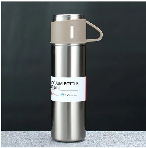 AutoPure 500ml Stainless Steel Vacuum Cup - Premium Business Travel Companion