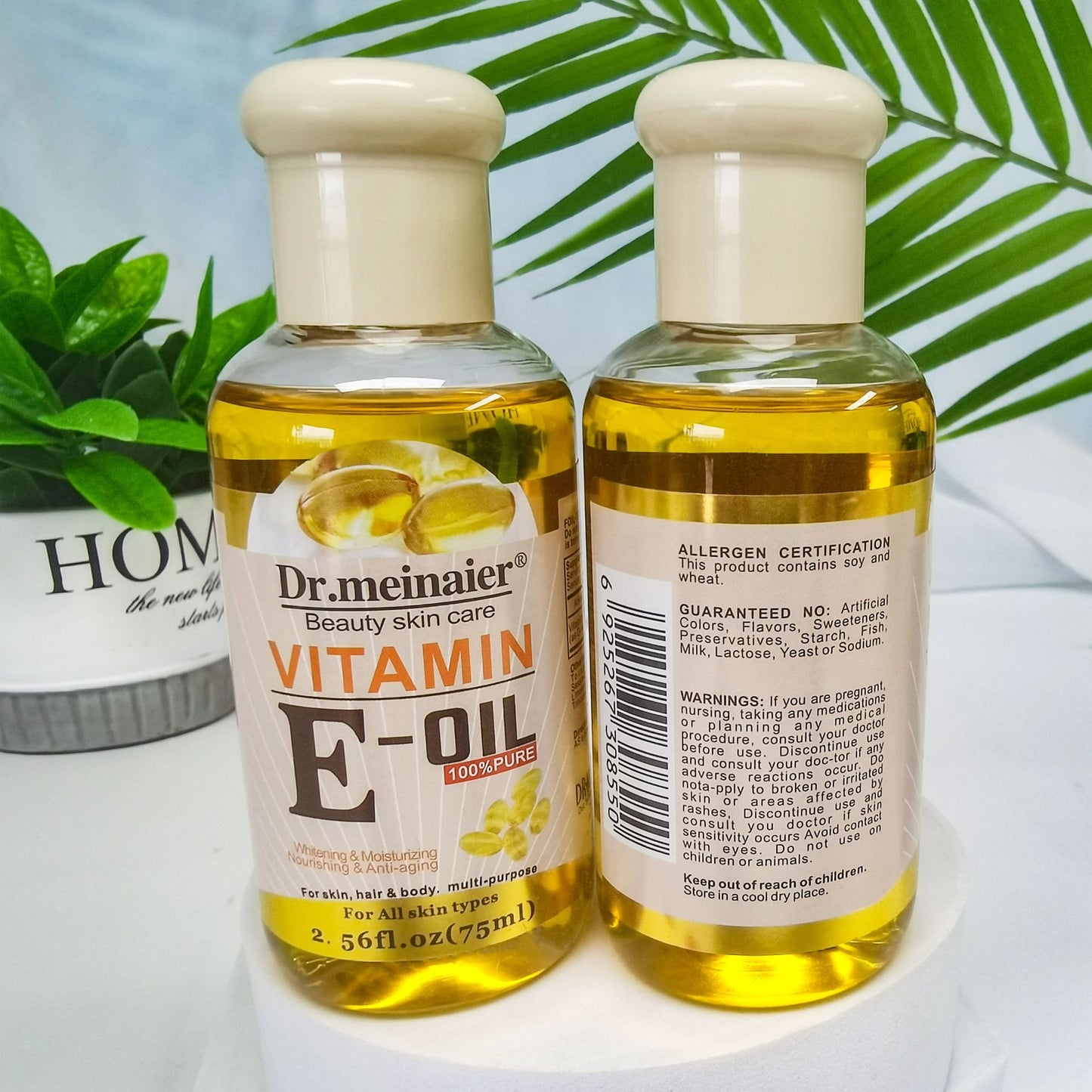 Vitamin E Synthesis Oil – 100% Pure, Natural Moisturizing Oil for Face, Body & Hair