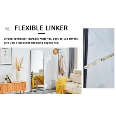 The 4th Generation Floor Standing Full-length Mirror. Wall Mirror, Bathroom Makeup Mirror, Bedroom Foyer, Clothing Store, Wall Mounted. 65 X 23.2