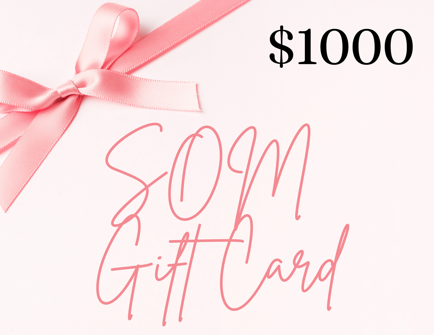 SOM GIFT CARD