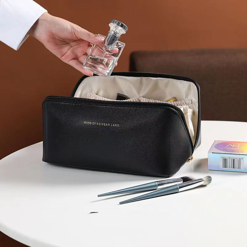 Large Capacity Travel Cosmetic Bag - Women's Multifunction Toiletries Organizer and Makeup Case