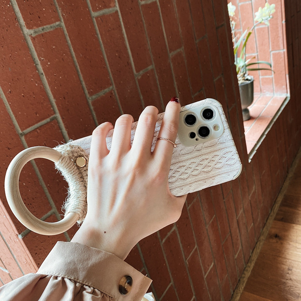 Silicone Phone Case Female Bracelet Pendant