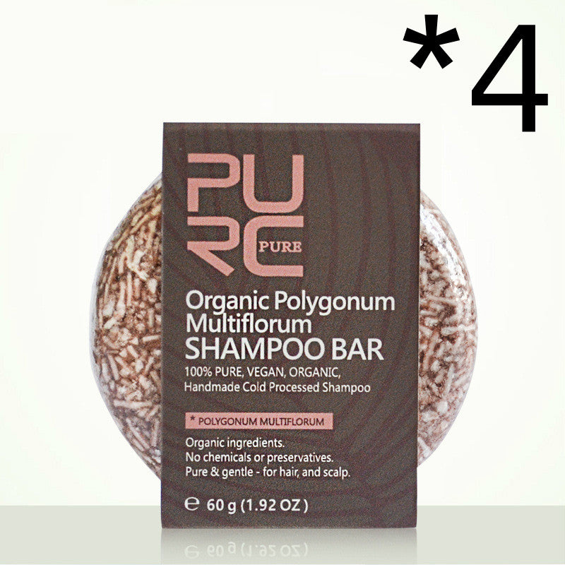 Dandruff Defense & Oil Control Handcrafted Soap with Spot Fleece-Flower Root & Ginger: Purify & Nourish
